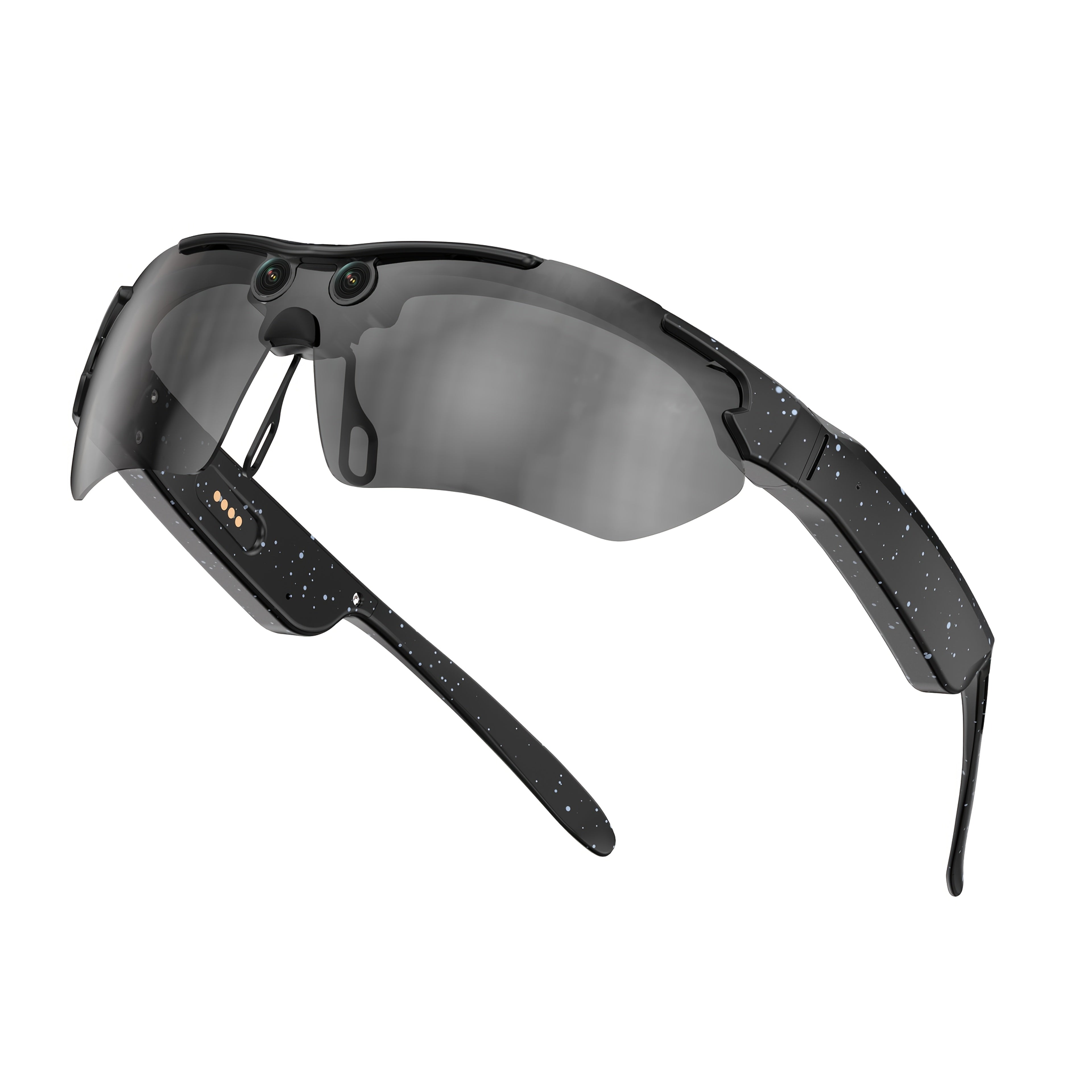 Brand New AI-powered Cycling Glasses with 8MP Ultra-high-definition Smart Vision, Perfect for Cycling, Driving, Hiking, Touring, Mountaineering, Adventure, Fishing, And Travel. Features Include A Built-in Microphone And Speaker, Voice Assistant