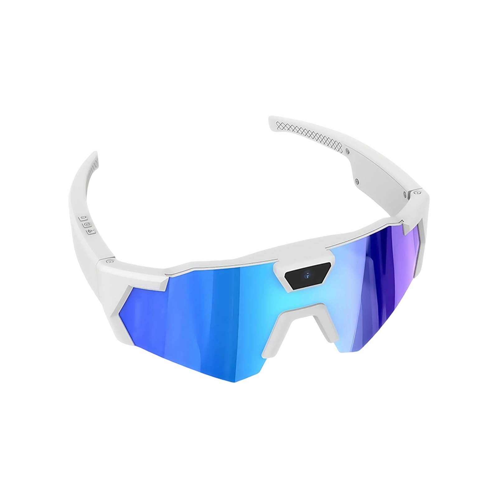Smart Sports Glasses with & Hands-Free Recording\u002FPhotography - Non-Prescription Video Eyewear Suitable for, Vlogging,,, Smartphone