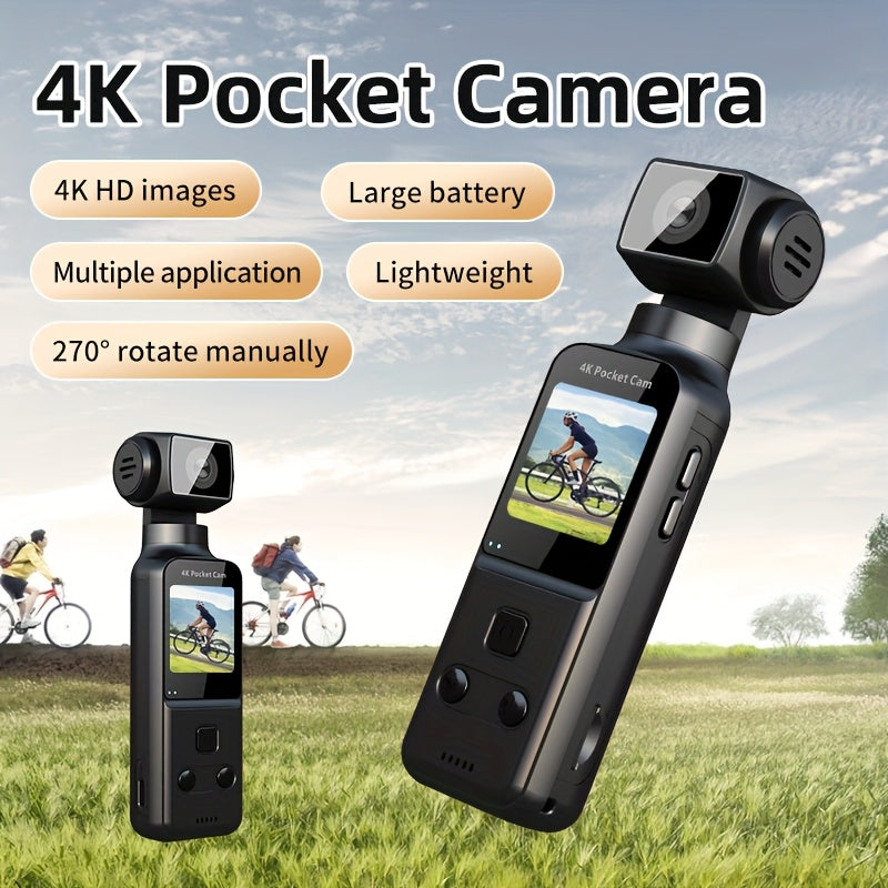 4K Action Camera with 1.33\