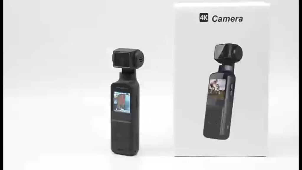 1pc 4K Action Camera, Camcorder, Live Camera, Pocket Camera 270 Degree Rotary Lens Portable Outdoor Cycling HD USB Rechargeable 270 Degree Rotary Camera, 1.33 \