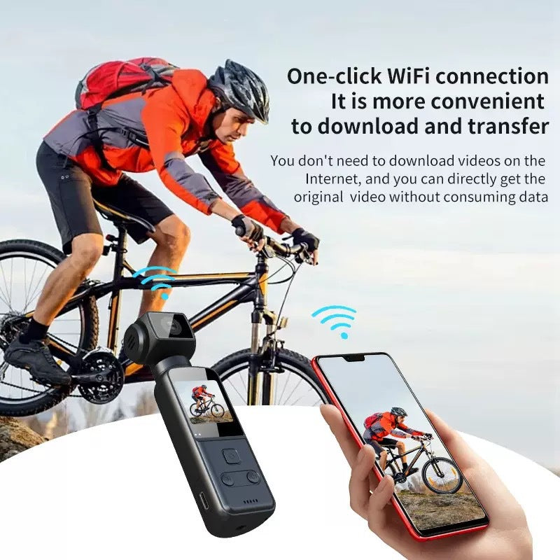 4K Action Camera with 1.33\