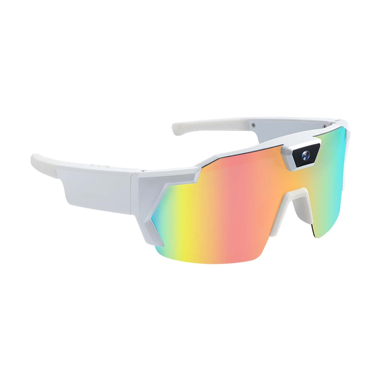 Smart Sports Glasses with & Hands-Free Recording\u002FPhotography - Non-Prescription Video Eyewear Suitable for, Vlogging,,, Smartphone