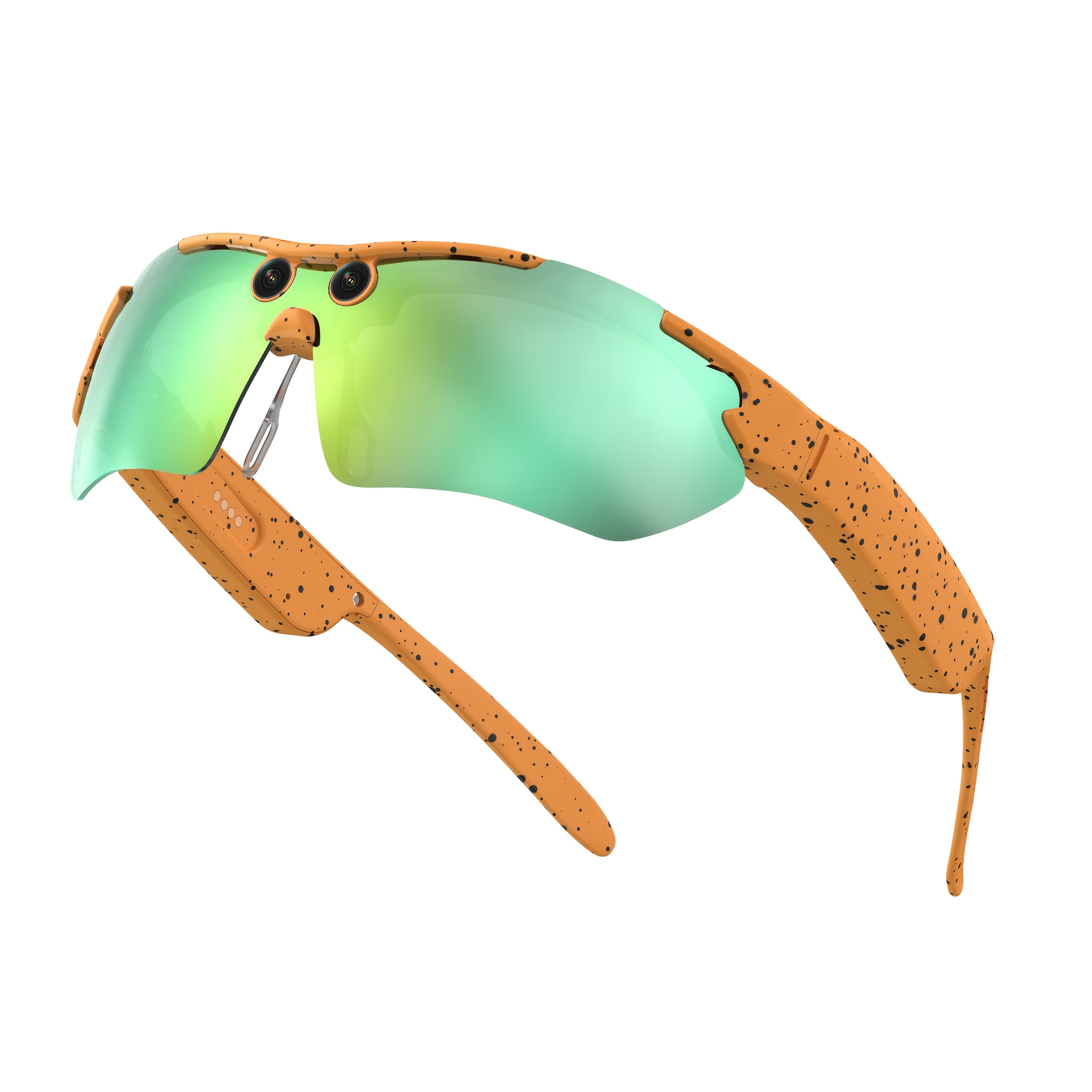 Brand New AI-powered Cycling Glasses with 8MP Ultra-high-definition Smart Vision, Perfect for Cycling, Driving, Hiking, Touring, Mountaineering, Adventure, Fishing, And Travel. Features Include A Built-in Microphone And Speaker, Voice Assistant