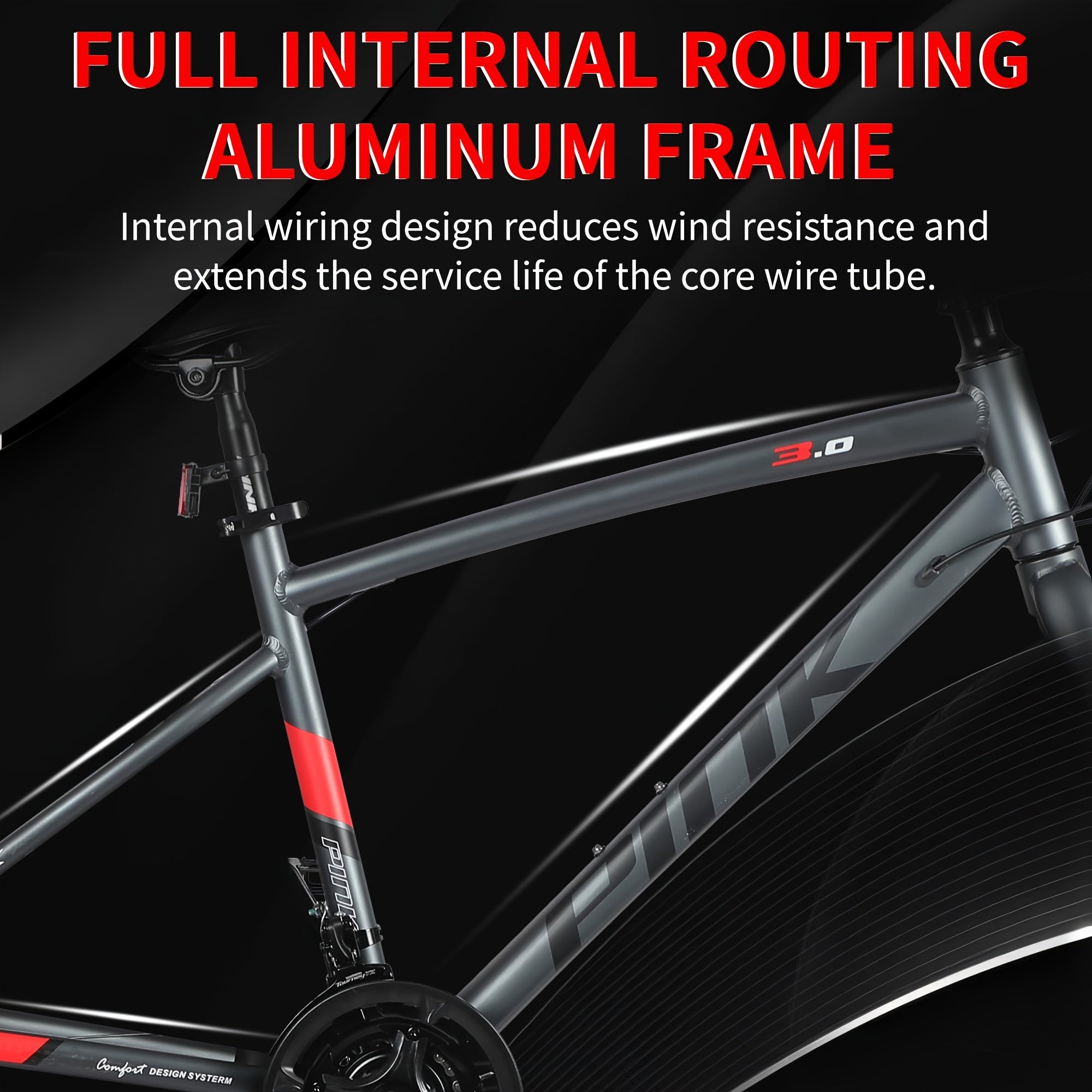Kids Road Bike, 700C City Commuter Bicycle, 21 Speeds Shimano Drivetrain Sport Racing Bike, Light Weight Aluminum Frame, Urban Street Bike for Boys Grils Bicycle